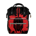 Bloody Spartan Warrior Print Diaper Bag