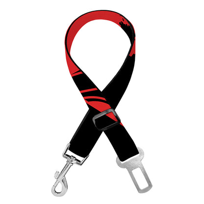 Bloody Spartan Warrior Print Dog Seat Belt
