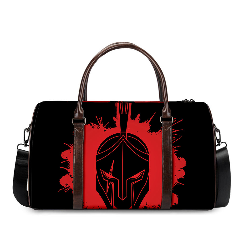 Bloody Spartan Warrior Print Duffle Bag