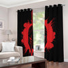 Bloody Spartan Warrior Print Extra Wide Grommet Curtains