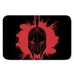 Bloody Spartan Warrior Print Indoor Door Mat