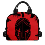 Bloody Spartan Warrior Print Insulated Lunch Bag