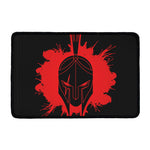 Bloody Spartan Warrior Print Kitchen Mat