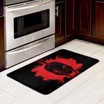 Bloody Spartan Warrior Print Kitchen Mat