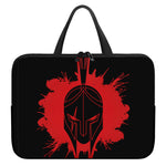 Bloody Spartan Warrior Print Laptop Sleeve With Handle