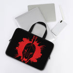 Bloody Spartan Warrior Print Laptop Sleeve With Handle