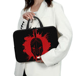 Bloody Spartan Warrior Print Laptop Sleeve With Handle