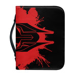 Bloody Spartan Warrior Print Leather Bible Cover