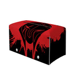 Bloody Spartan Warrior Print Leather Tissue Box Cover