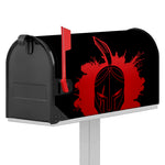 Bloody Spartan Warrior Print Mailbox Cover