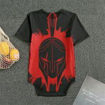 Bloody Spartan Warrior Print Men's Bodysuit