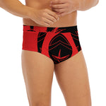 Bloody Spartan Warrior Print Men's Briefs