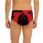 Bloody Spartan Warrior Print Men's Briefs