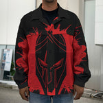 Bloody Spartan Warrior Print Men's Shirt Jacket