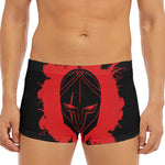 Bloody Spartan Warrior Print Men's Short Boxer Briefs