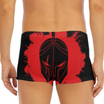 Bloody Spartan Warrior Print Men's Short Boxer Briefs