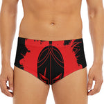 Bloody Spartan Warrior Print Men's Triangle Swim Briefs