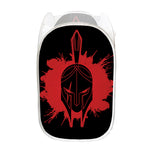 Bloody Spartan Warrior Print Mesh Laundry Hamper