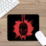 Bloody Spartan Warrior Print Mouse Pad