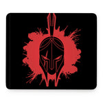 Bloody Spartan Warrior Print Mouse Pad