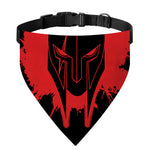 Bloody Spartan Warrior Print Over The Collar Dog Bandana