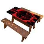 Bloody Spartan Warrior Print Picnic Table Cover