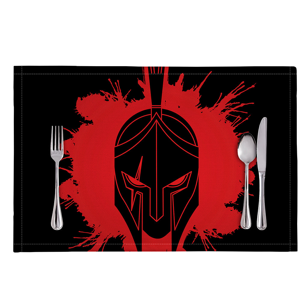 Bloody Spartan Warrior Print Placemat