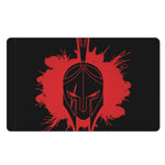 Bloody Spartan Warrior Print Polyester Doormat