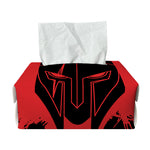 Bloody Spartan Warrior Print Rectangle Tissue Box Cover