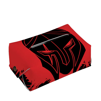Bloody Spartan Warrior Print Rectangle Tissue Box Cover