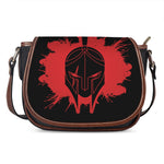 Bloody Spartan Warrior Print Saddle Bag