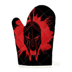 Bloody Spartan Warrior Print Single Oven Mitt