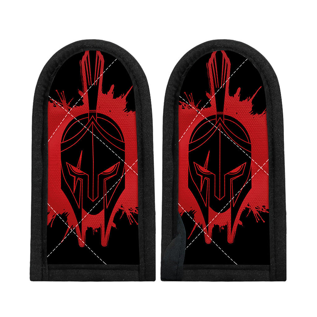 Bloody Spartan Warrior Print Skillet Handle Cover