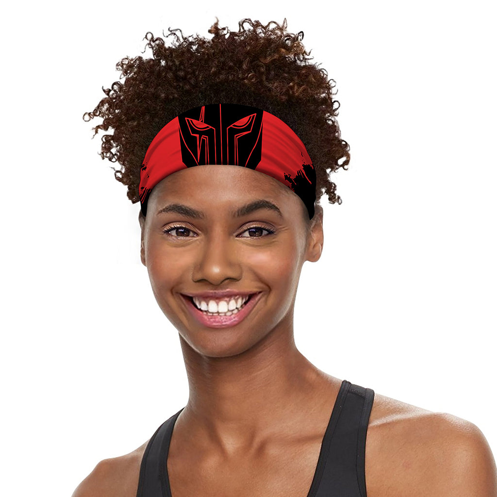 Bloody Spartan Warrior Print Sports Headband