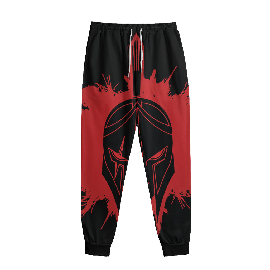 Bloody Spartan Warrior Print Sweatpants