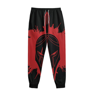 Bloody Spartan Warrior Print Sweatpants