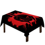 Bloody Spartan Warrior Print Tablecloth