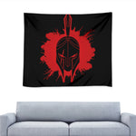 Bloody Spartan Warrior Print Tapestry