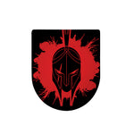 Bloody Spartan Warrior Print Toilet Lid Cover