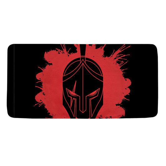 Bloody Spartan Warrior Print Towel