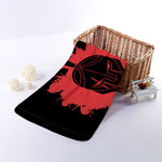 Bloody Spartan Warrior Print Towel