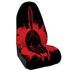 Bloody Spartan Warrior Print Waterproof Car Seat Cover