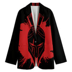 Bloody Spartan Warrior Print Women's Blazer