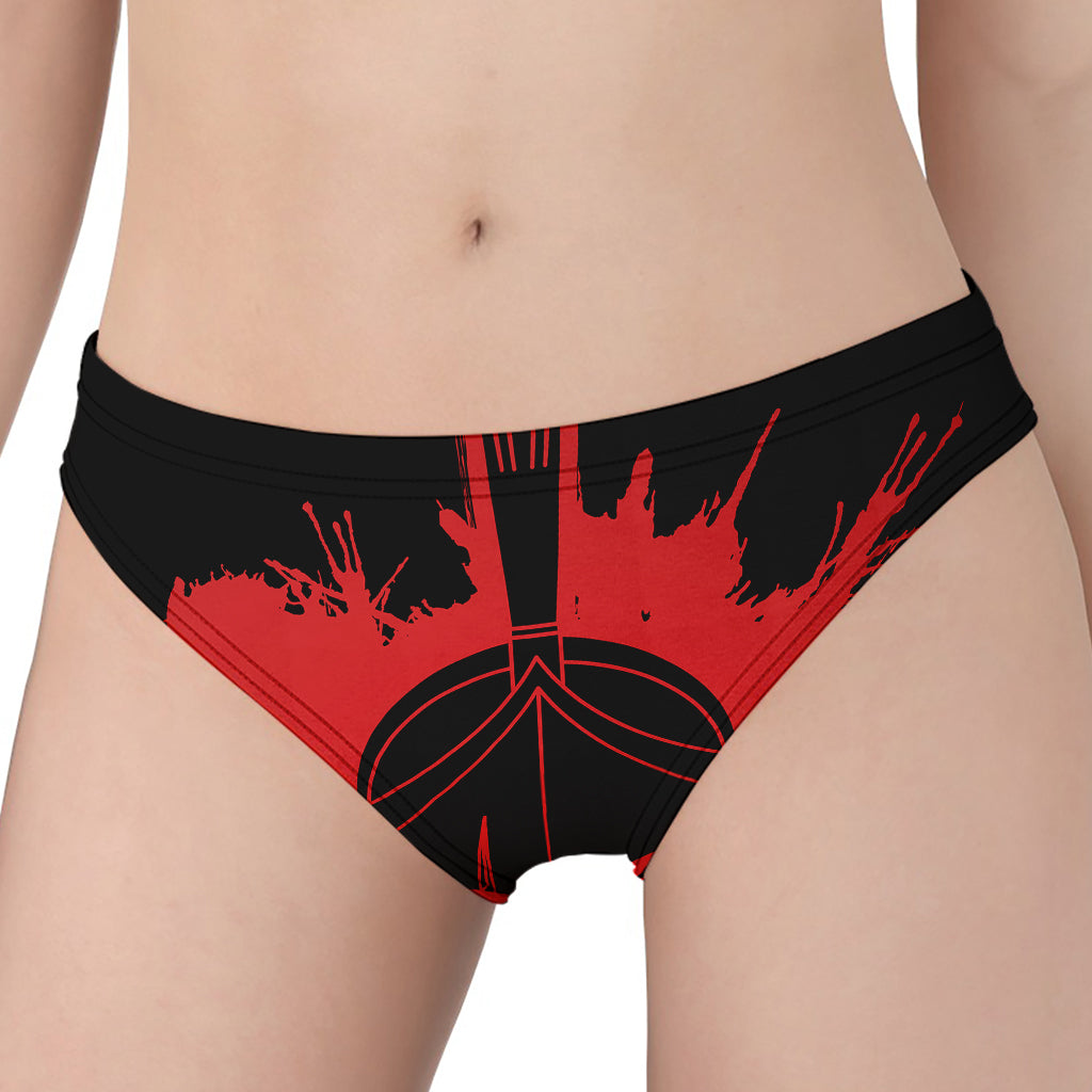 Bloody Spartan Warrior Print Women's Panties