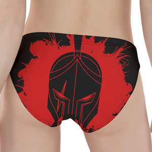 Bloody Spartan Warrior Print Women's Panties