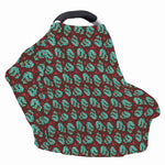 Bloody Zombie Pattern Print Baby Seat Cover