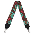 Bloody Zombie Pattern Print Bag Strap