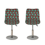 Bloody Zombie Pattern Print Bar Stool Covers