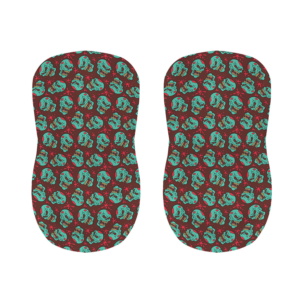 Bloody Zombie Pattern Print Bar Stool Covers