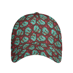 Bloody Zombie Pattern Print Baseball Cap